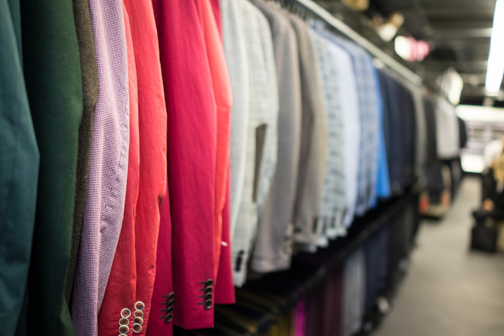 Fashion store for male clothes